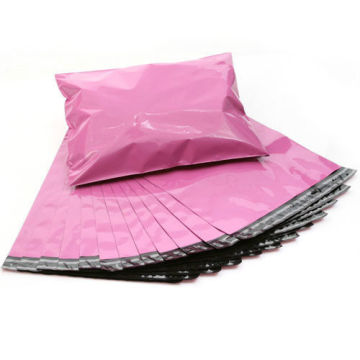 Hot Sale LDPE Pink Gift/Garment Packing Bag